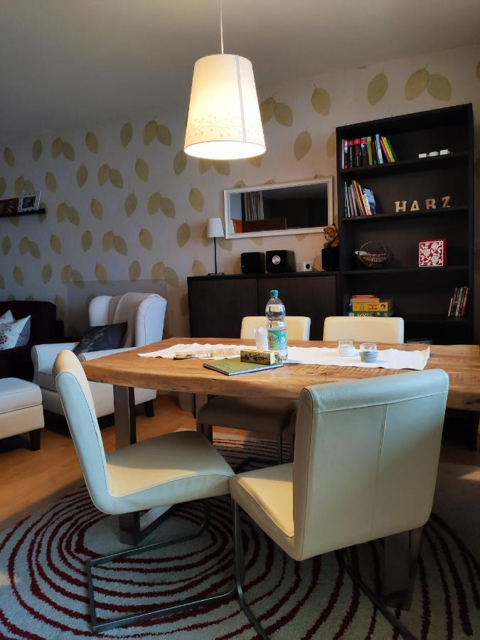 Ferienwohnung Harzluchs Mit Balkon, Netflix Und Sauna Im Haus Hohegeiß المظهر الخارجي الصورة