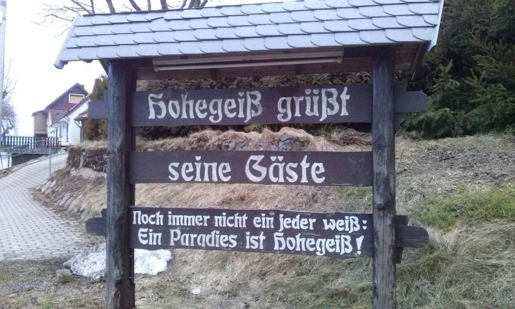 Ferienwohnung Harzluchs Mit Balkon, Netflix Und Sauna Im Haus Hohegeiß الغرفة الصورة